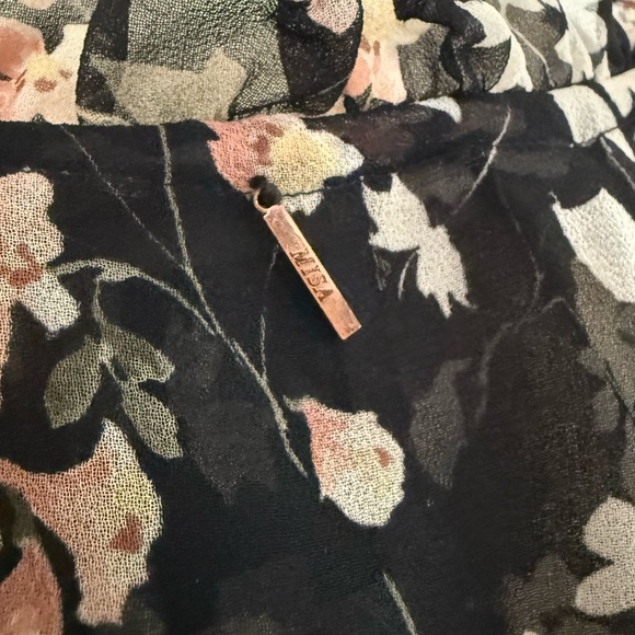 MISA Los Angeles Lolita Dress in Ditsy Black Floral Size Large - Picture 13 of 13